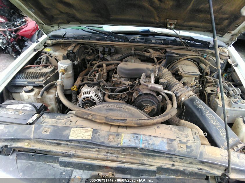 1996 Chevrolet Blazer VIN: 1GNCS13W4T2280857 Lot: 36791747