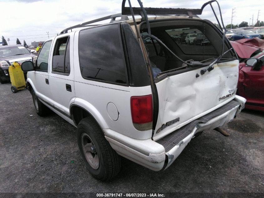 1996 Chevrolet Blazer VIN: 1GNCS13W4T2280857 Lot: 36791747