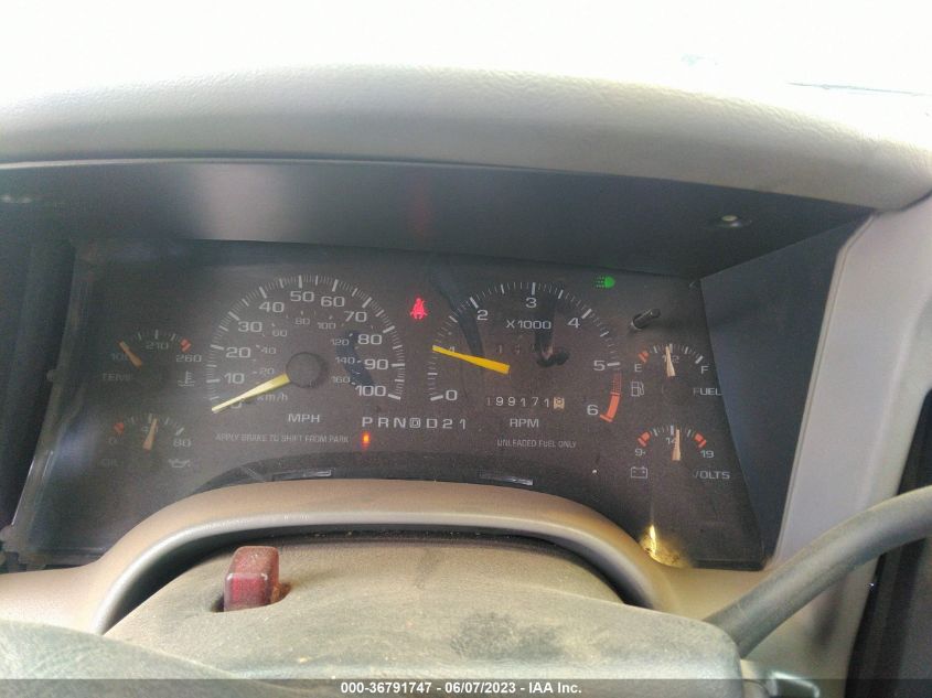 1996 Chevrolet Blazer VIN: 1GNCS13W4T2280857 Lot: 36791747