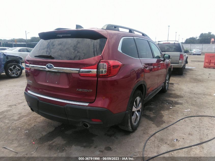 2019 Subaru Ascent Premium VIN: 4S4WMABD4K3428736 Lot: 36791998