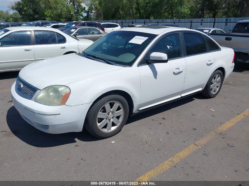 2007 Ford Five Hundred Sel VIN: 1FAFP241X7G109237 Lot: 36792419