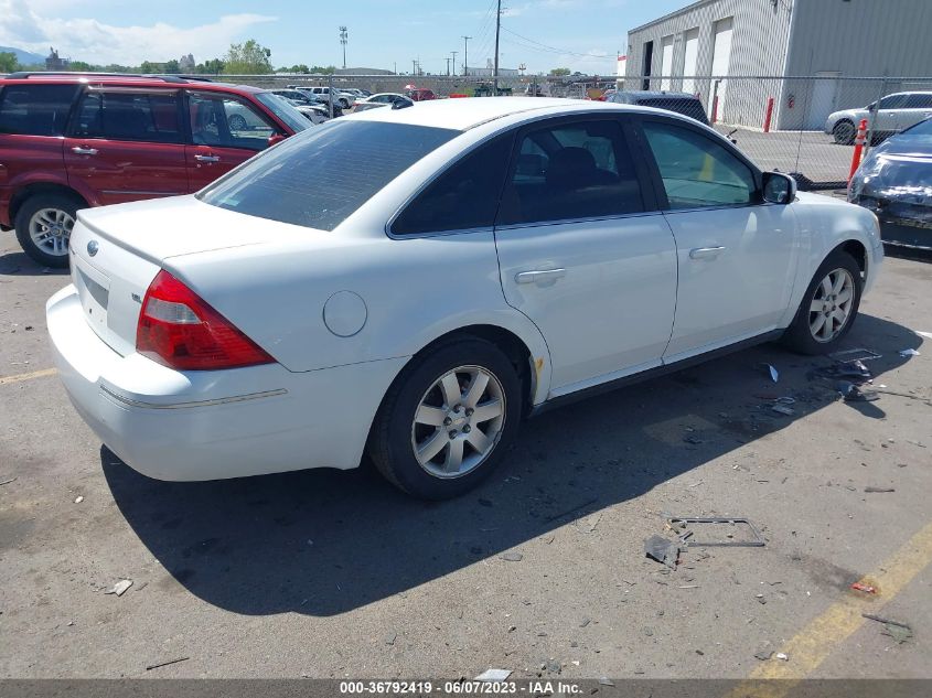 2007 Ford Five Hundred Sel VIN: 1FAFP241X7G109237 Lot: 36792419