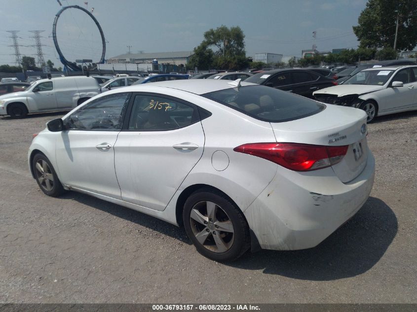 5NPDH4AEXDH288422 2013 Hyundai Elantra Gls