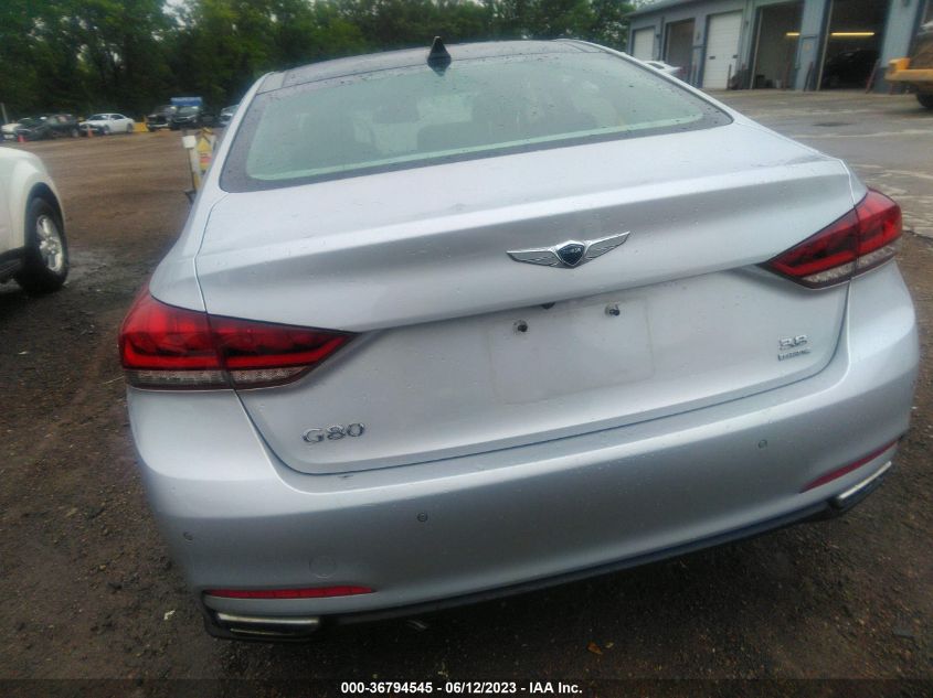 2017 Genesis G80 3.8 VIN: KMHGN4JE0HU185961 Lot: 36794545