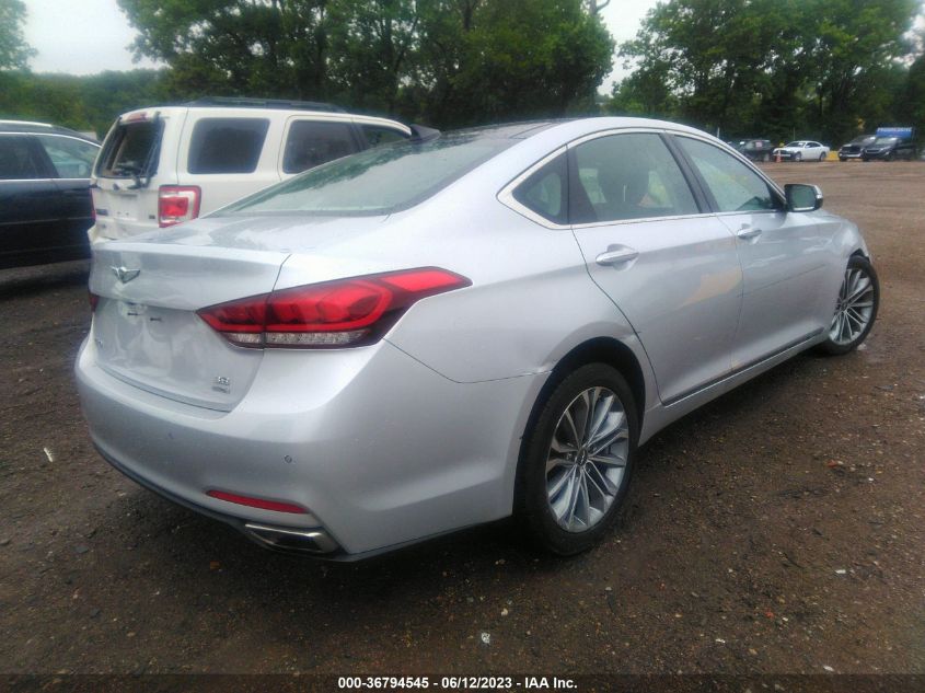 2017 Genesis G80 3.8 VIN: KMHGN4JE0HU185961 Lot: 36794545