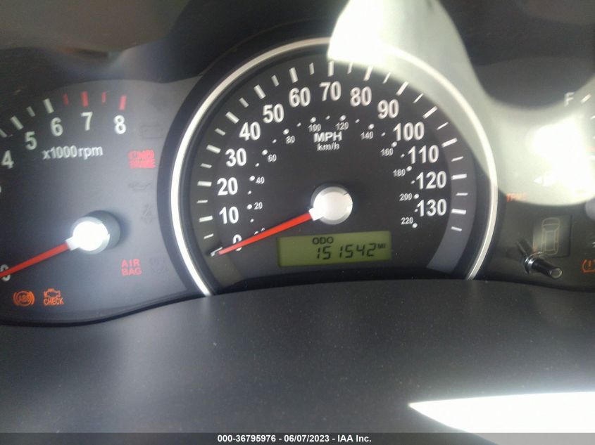 2007 Kia Sedona Ex VIN: KNDMB233176190430 Lot: 36795976