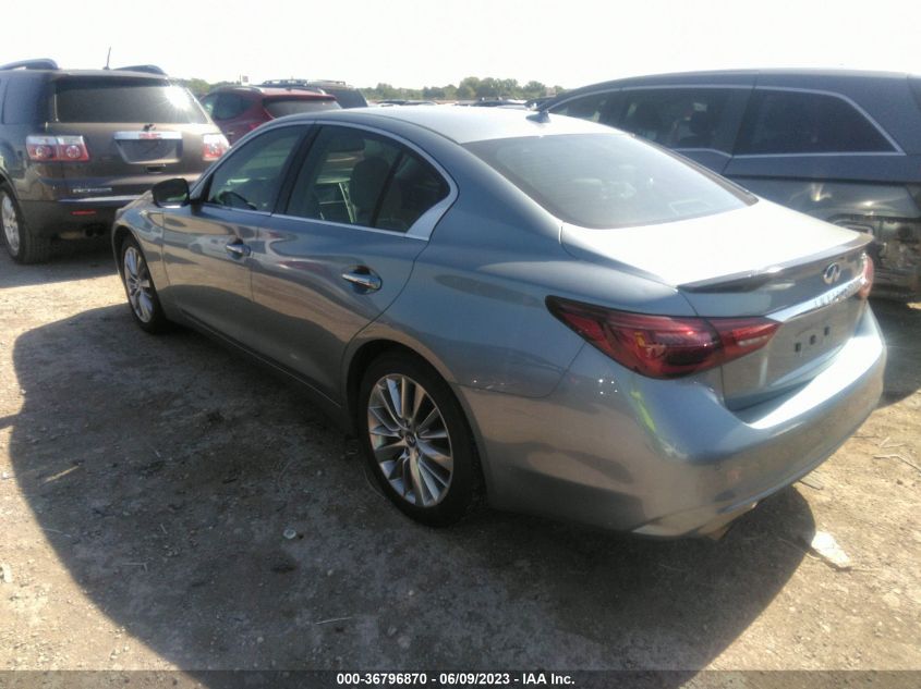 2018 Infiniti Q50 2.0T Luxe VIN: JN1CV7AP5JM241620 Lot: 36796870