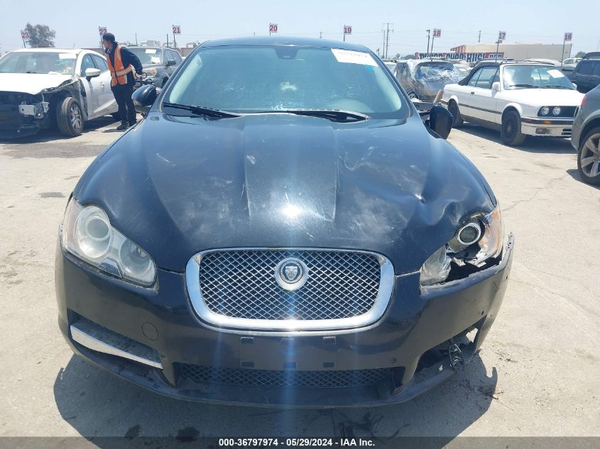 2010 Jaguar Xf Premium VIN: SAJWA0GB7ALR75000 Lot: 36797974