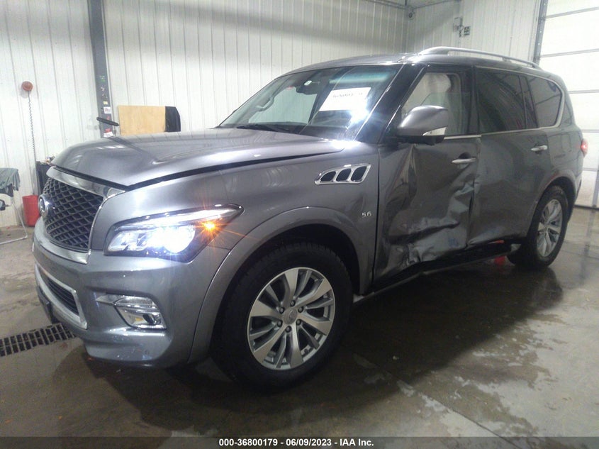 2017 Infiniti Qx80 VIN: JN8AZ2NE7H9153402 Lot: 36800179