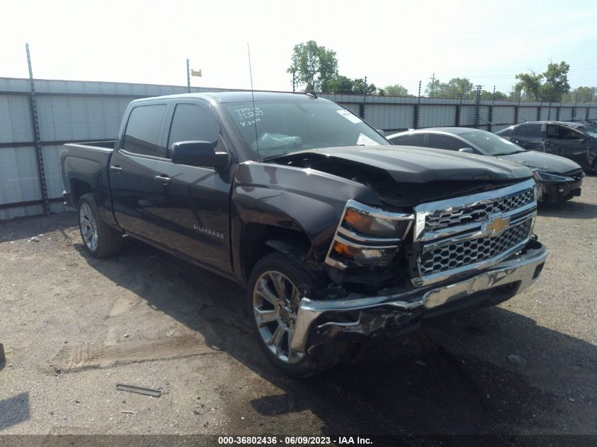 2014 Chevrolet Silverado 1500 1Lt VIN: 3GCUKREC3EG266621 Lot: 36802436