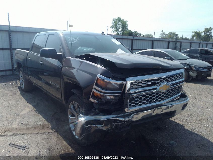 2014 Chevrolet Silverado 1500 1Lt VIN: 3GCUKREC3EG266621 Lot: 36802436