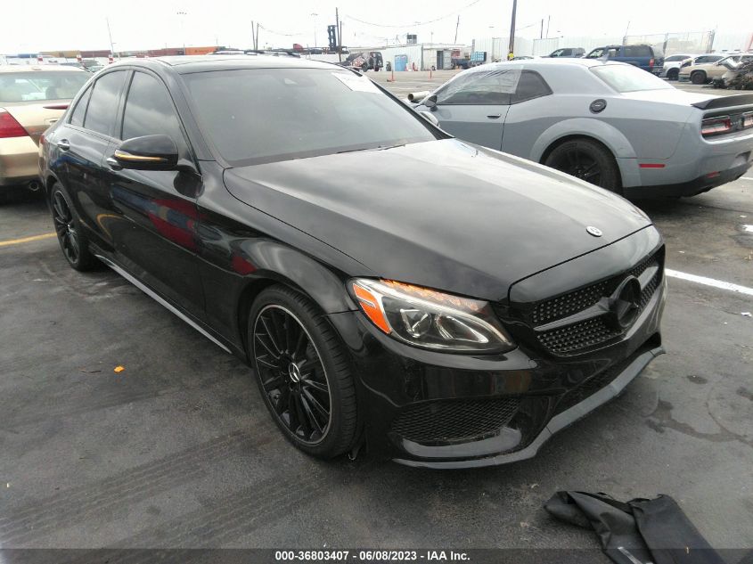 2017 Mercedes-Benz C-Class C 300 VIN: 55SWF4JB9HU201830 Lot: 36803407