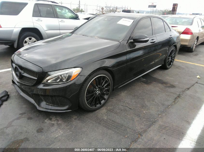 2017 Mercedes-Benz C-Class C 300 VIN: 55SWF4JB9HU201830 Lot: 36803407