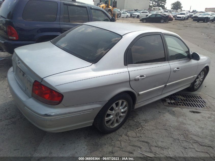 2004 Hyundai Sonata Lx/Gls VIN: KMHWF35H94A919385 Lot: 36805364