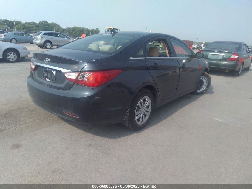 2013 Hyundai Sonata Gls VIN: 5NPEB4AC7DH524495 Lot: 36806376