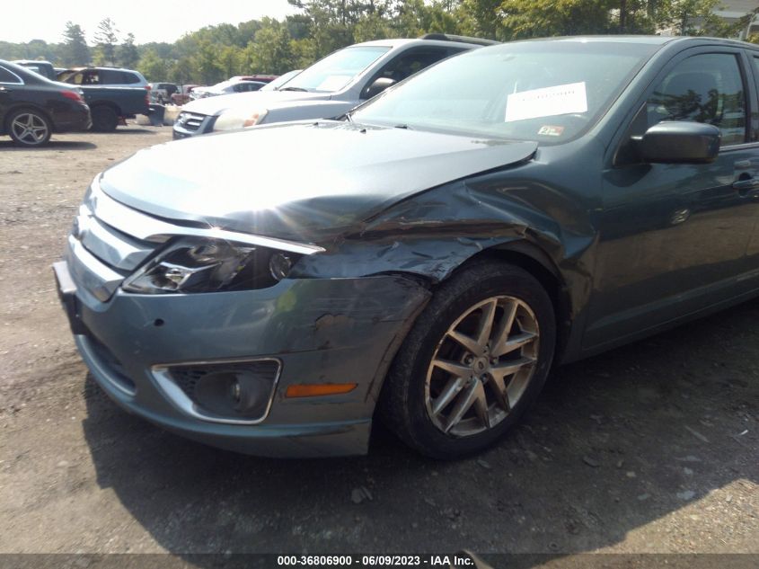 2012 Ford Fusion Sel VIN: 3FAHP0JA6CR111961 Lot: 36806900