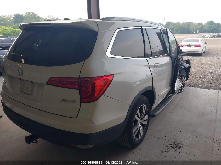 5FNYF6H81HB054998 2017 Honda Pilot Ex-L