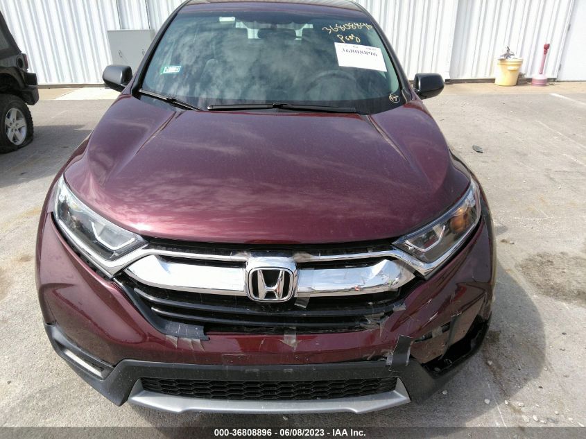 2018 Honda Cr-V Lx VIN: 2HKRW6H3XJH229880 Lot: 36808896