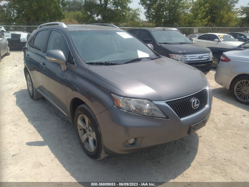 2012 Lexus Rx 350 VIN: 2T2BK1BA7CC129471 Lot: 36809053