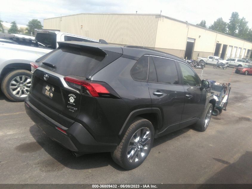 2019 Toyota Rav4 Limited VIN: JTMN1RFV2KD520562 Lot: 36809432