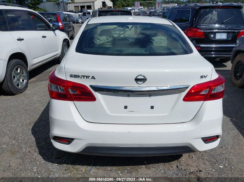 2019 Nissan Sentra Sv VIN: 3N1AB7AP5KY316184 Lot: 36810240