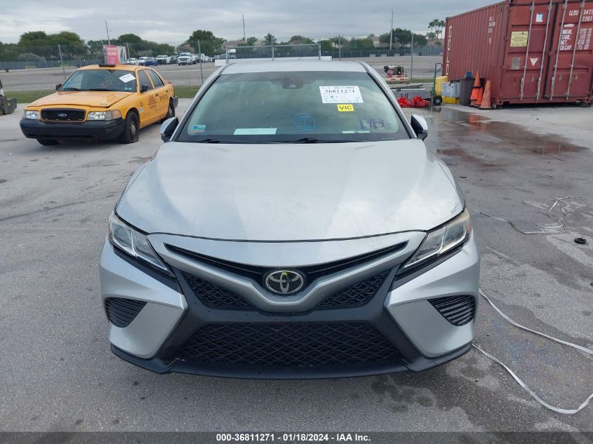 2018 Toyota Camry Se VIN: 4T1B11HK7JU641721 Lot: 36811271