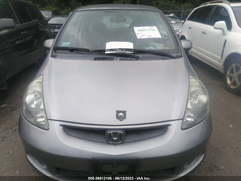 JHMGD37607S068004 2007 Honda Fit Sport