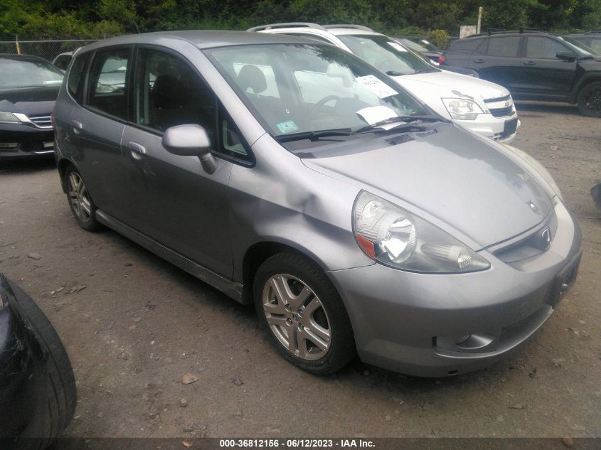 JHMGD37607S068004 2007 Honda Fit Sport