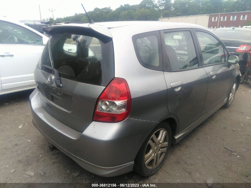 JHMGD37607S068004 2007 Honda Fit Sport