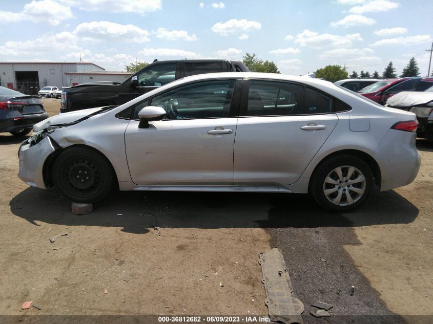 2020 Toyota Corolla Le VIN: 5YFEPRAEXLP025675 Lot: 36812682