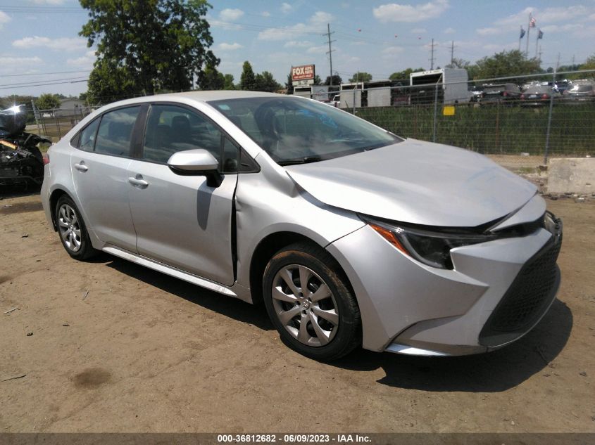 2020 Toyota Corolla Le VIN: 5YFEPRAEXLP025675 Lot: 36812682