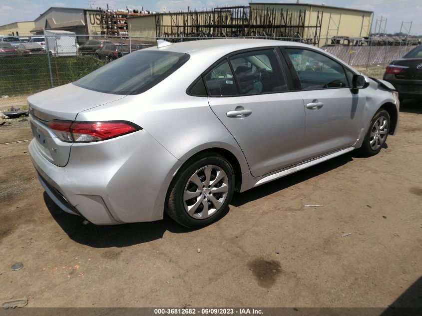 2020 Toyota Corolla Le VIN: 5YFEPRAEXLP025675 Lot: 36812682