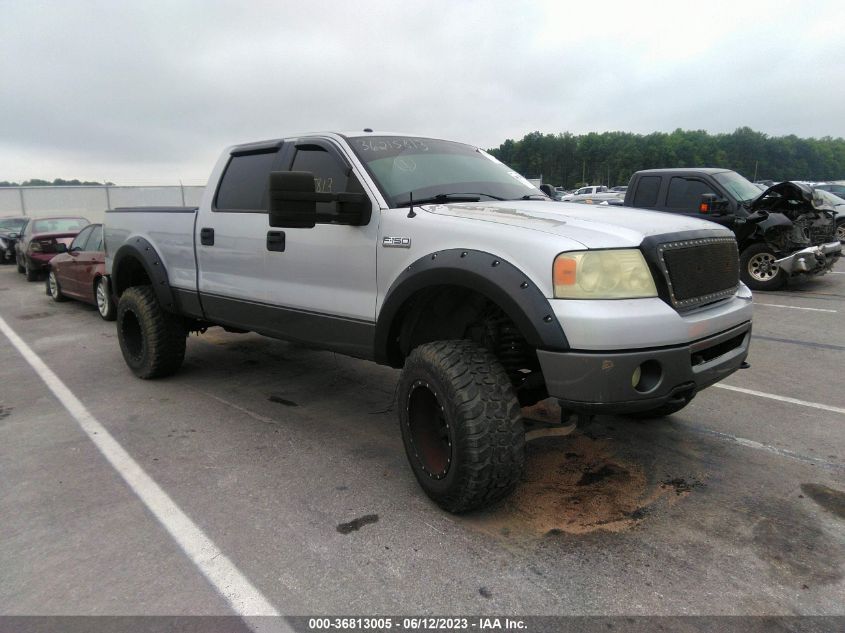 2006 Ford F-150 Xlt/Lariat/Fx4 VIN: 1FTPW14VX6FB64354 Lot: 36813005