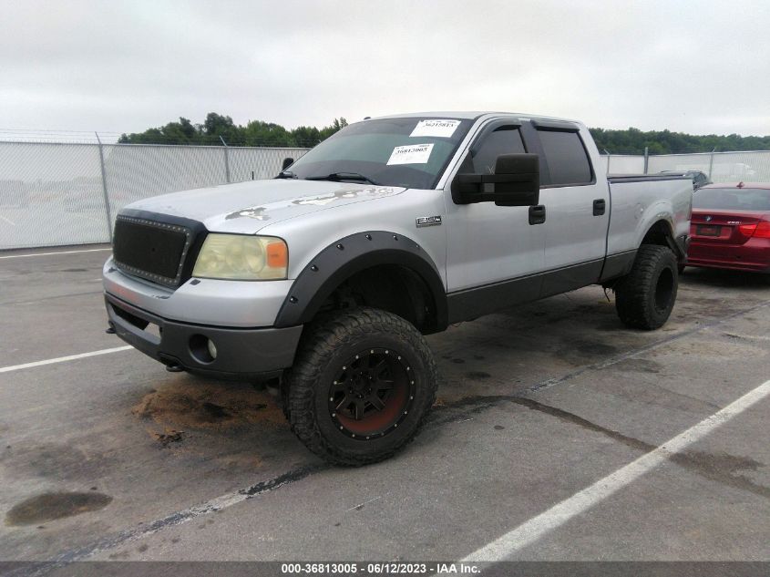 2006 Ford F-150 Xlt/Lariat/Fx4 VIN: 1FTPW14VX6FB64354 Lot: 36813005