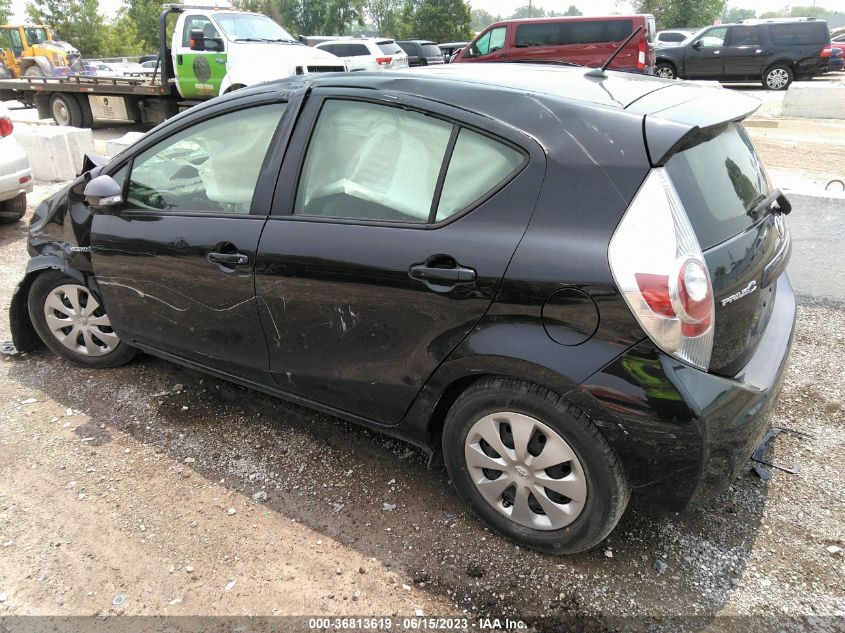 JTDKDTB34E1069233 2014 Toyota Prius C One