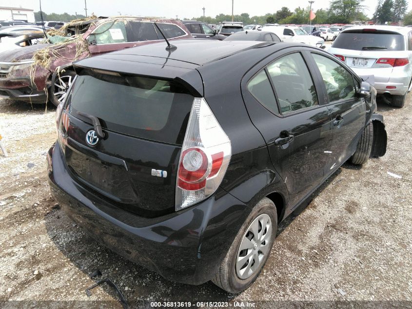 JTDKDTB34E1069233 2014 Toyota Prius C One