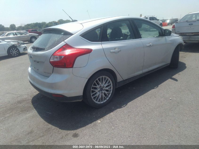 2014 Ford Focus Titanium VIN: 1FADP3N28EL271280 Lot: 36813970