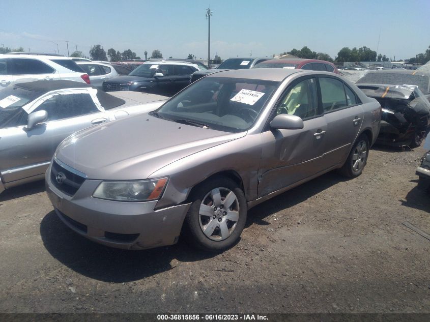 2007 Hyundai Sonata Gls VIN: 5NPET46C47H255804 Lot: 36815856