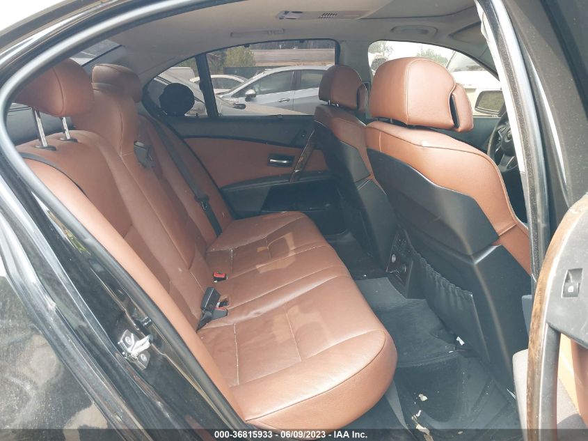 2007 BMW 5 Series 530I VIN: WBANE73567CM44772 Lot: 36815933