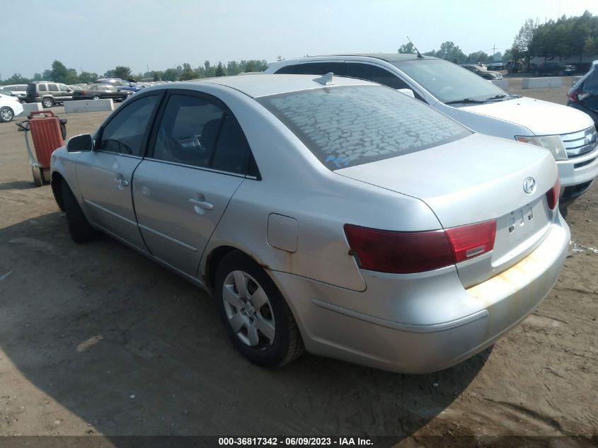 2009 Hyundai Sonata Gls VIN: 5NPET46C09H418399 Lot: 36817342