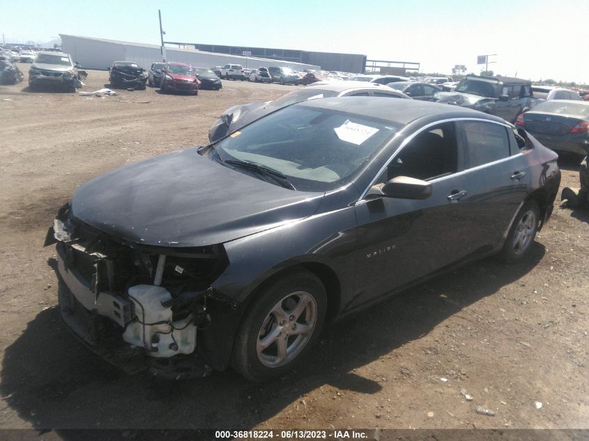 2017 Chevrolet Malibu Ls VIN: 1G1ZB5ST5HF124384 Lot: 36818224