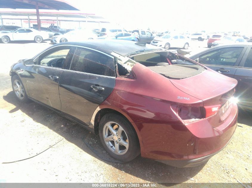 2017 Chevrolet Malibu Ls VIN: 1G1ZB5ST5HF124384 Lot: 36818224