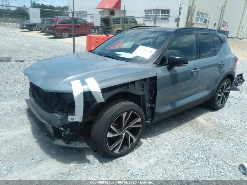 2021 Volvo Xc40 T5 R-Design VIN: YV4162UM4M2488789 Lot: 36818350