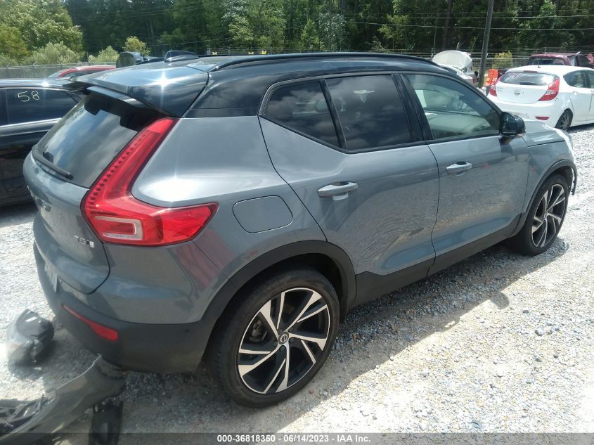 2021 Volvo Xc40 T5 R-Design VIN: YV4162UM4M2488789 Lot: 36818350