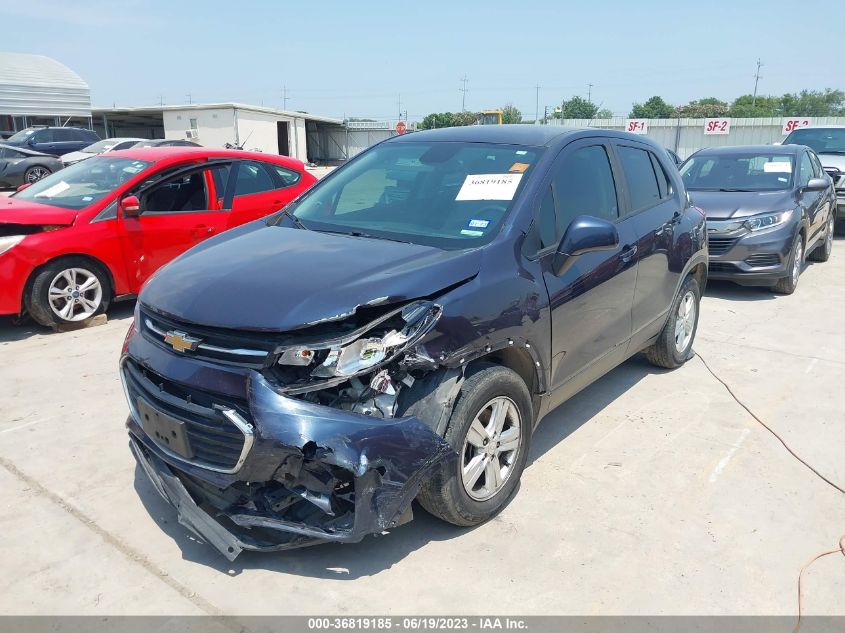 2019 Chevrolet Trax Ls VIN: 3GNCJKSB2KL242533 Lot: 36819185