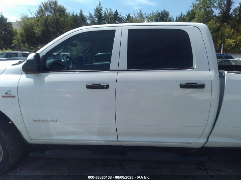 2020 Ram 2500 Tradesman 4X4 6'4" Box VIN: 3C6UR5CL3LG100837 Lot: 36820108