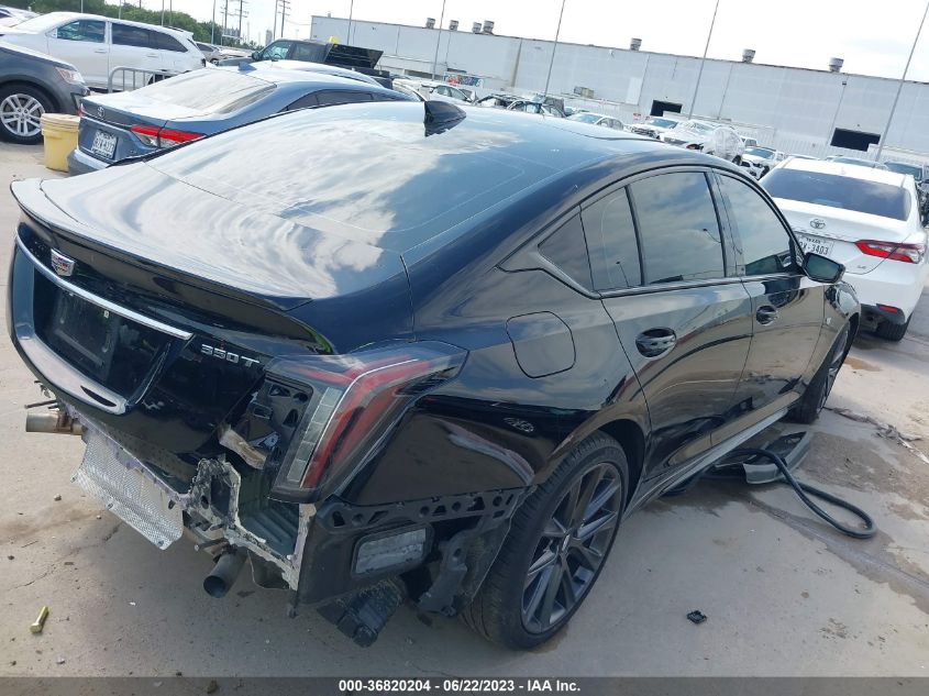 2021 Cadillac Ct5 Sport VIN: 1G6DP5RK6M0106394 Lot: 36820204