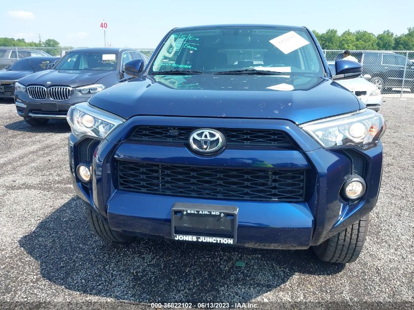 VIN JTEBU5JR1G5399243 2016 Toyota 4runner, SR5 no.12