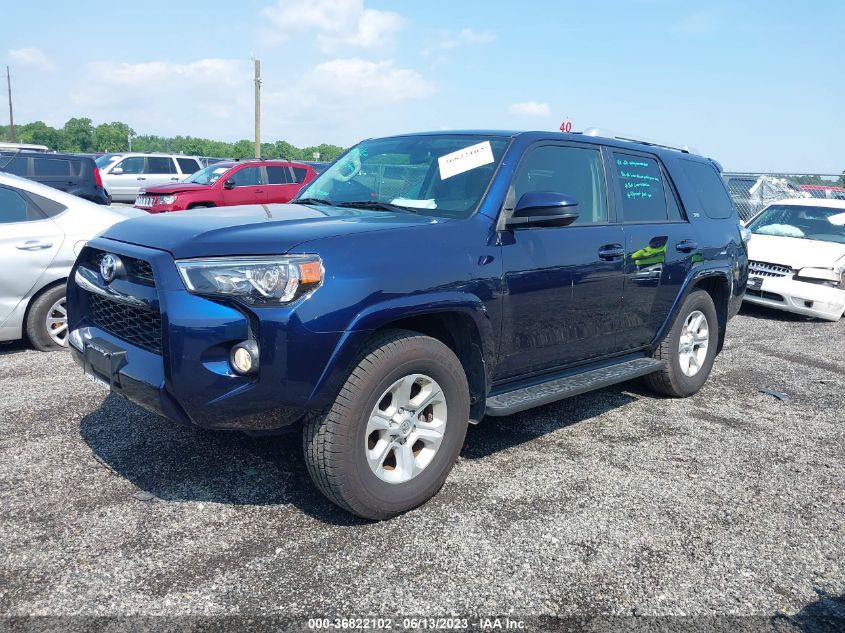 VIN JTEBU5JR1G5399243 2016 Toyota 4runner, SR5 no.2