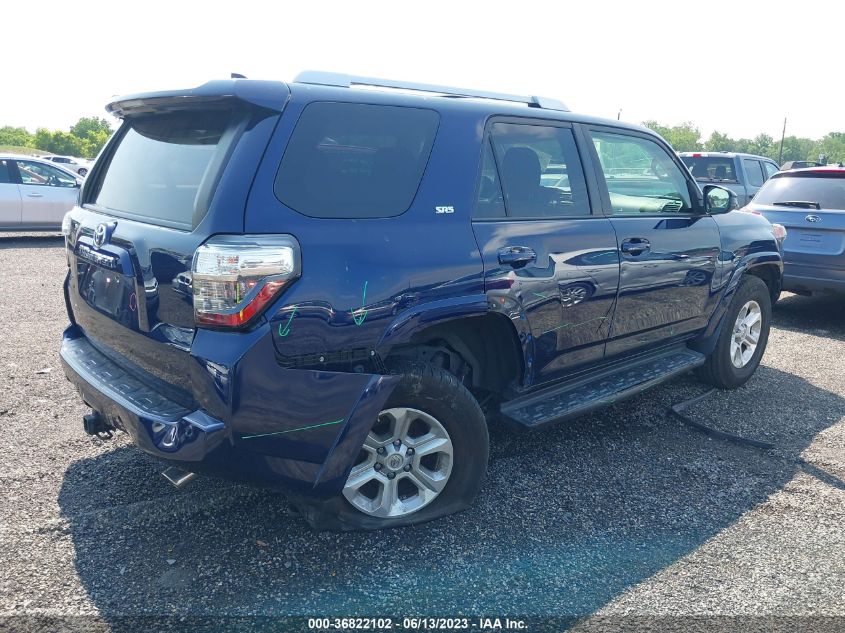 VIN JTEBU5JR1G5399243 2016 Toyota 4runner, SR5 no.4